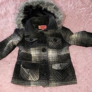 Black and white jacket